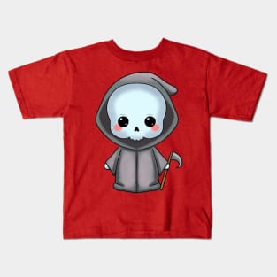 Cute Grim Reaper Kids T-Shirt